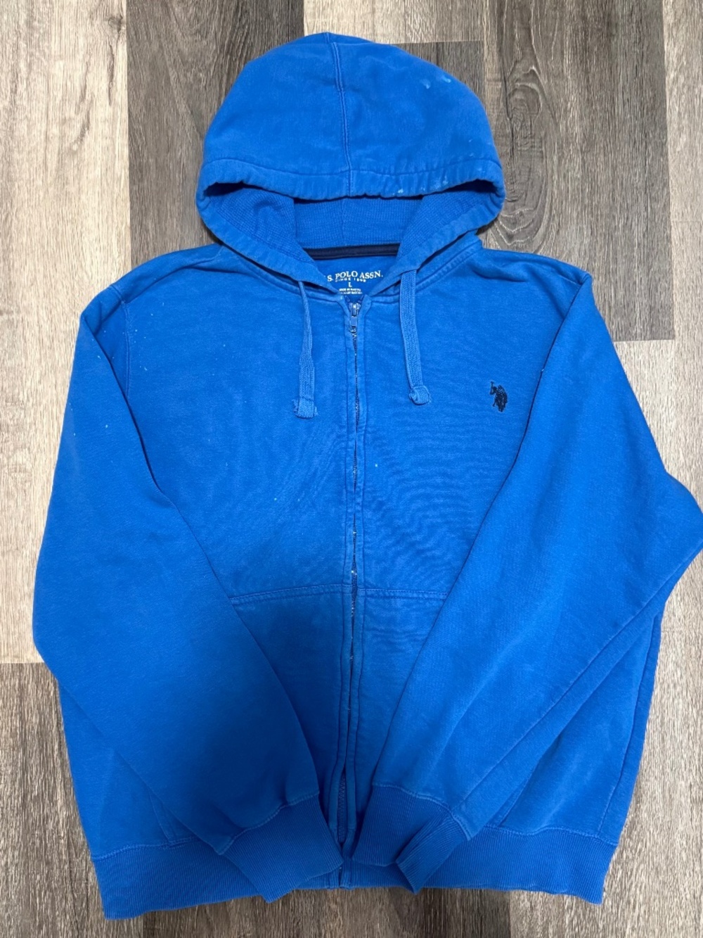 Blue U.S polo assn hoodie